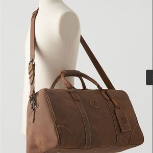 Roots Banff Bag, Leather travel, NEW
